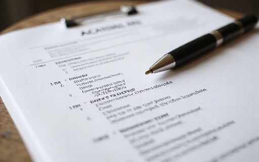 Plan d'action écrit