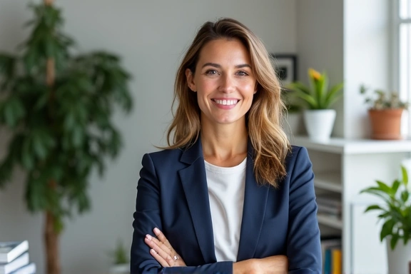 Portrait de Sophie Martin, coach professionnelle